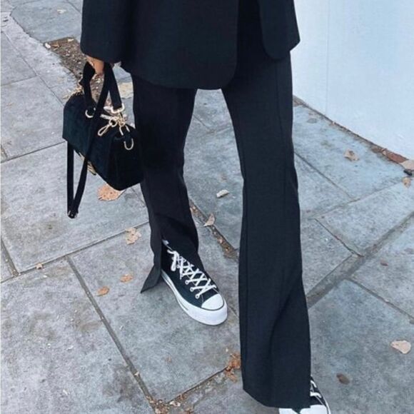 Black platform converse - Picture 3 of 15